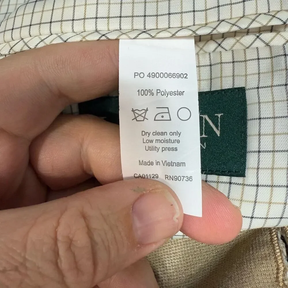 Lauren Ralph Lauren Men’s Blazer Sports Coat sz 42L Tan #F648
